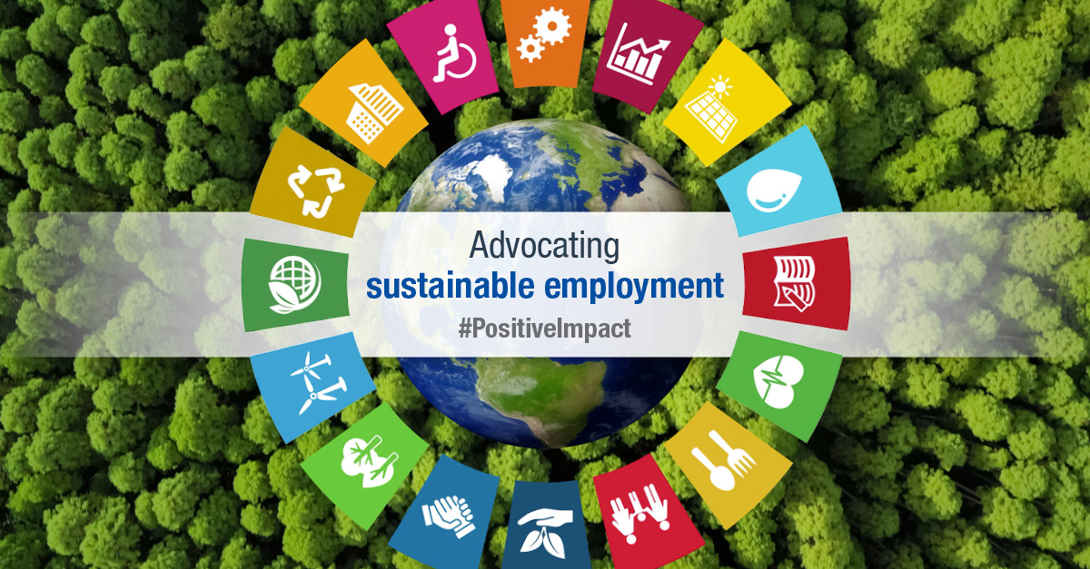 Advocating Sustainable Employment #positiveimpact