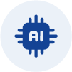 AI icon displayed as a chip
