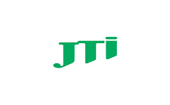 Green JTI logo on a white background.